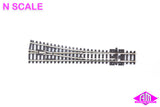 Peco - SL-U395F - Code 55 Unifrog - Medium Right Point (N Scale)