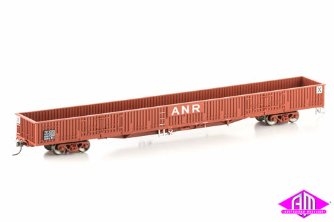 AOOX Open Wagon with doors, ANR Red, 4 Car Pack SOW-6