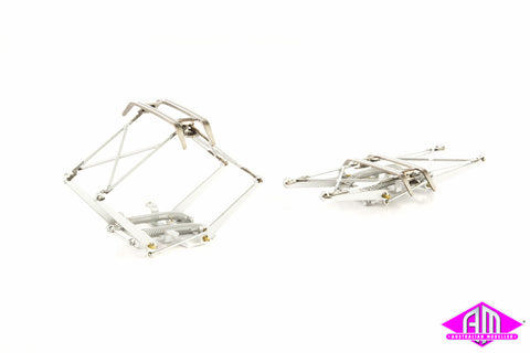 Pantographs NSW Early Style Silver - 1 Pair SP-49