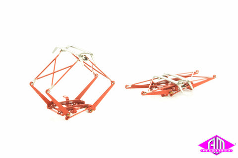 Pantographs NSW Early Style Red - 1 Pair SP-50