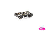 SP-89 2AN Bogies with 36" RP25-110 Blackened Metal Disc Wheels - 1 Pair With Pickups