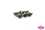 SP-92 2CA Bogies with 36" RP25-110 Blackened Metal Disc Wheels - 1 Pair With Pickups