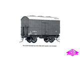 SE-R6 - T Iced Van 10'6" Wheelbase Kit - Wooden (HO Scale)