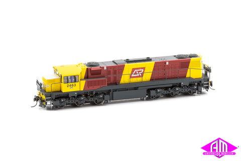2400 Class Locomotive,  Q24/03 | QR Broncos | #2463 | 1990s (16.5mm)