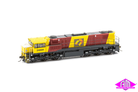2400 Class Locomotive,  Q24/10 | Broncos Aurizon Logo | #2485H | 2010+ (16.5mm)