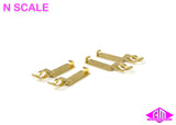 Peco - ST-9 - Track Terminal Clips - 4pc (N Scale)