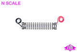 Peco - ST-10 - Code 80 Setrack Wired Straight (N Scale)