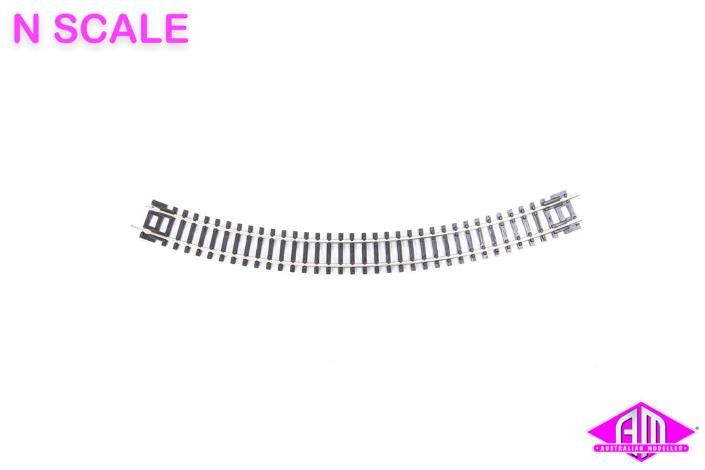 Atlas 834 HO Scale Code 100 Track 18 Radius 1/2 Curve (4 Pack Atlas 834 HO Scale Code 100 Track 18 Radius 1/2 Curve (4 Pack