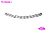 Peco - ST-17 - Code 80 Setrack - No.3 Radius - Double Curve (N Scale)