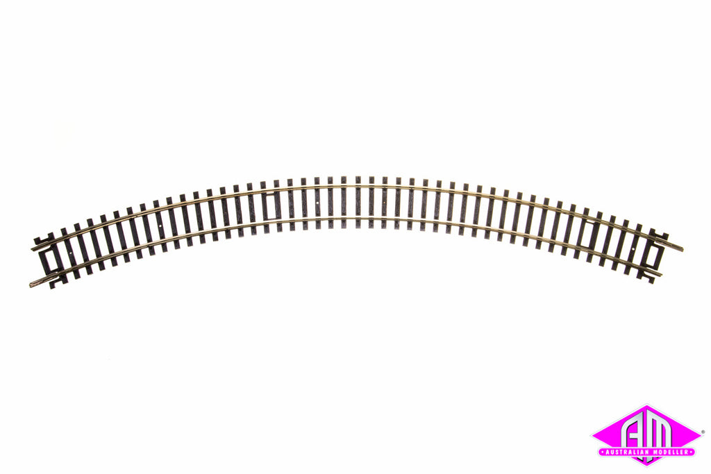 Oo gauge track radius outlet