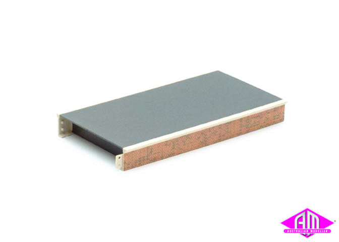 PECO ST-94 Straight Platform Kit For N Gauge Model Railways - Stone Style, Unassembled