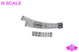 Peco - ST-44 - Code 80 Setrack - Right - Curved Point (N Scale)