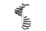 STAS-4 - Styrene - Stairs - 1:100 (HO Scale)