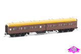 12 Wheel Passenger Car - Sleeping Car - Indian Red - TAM 1828