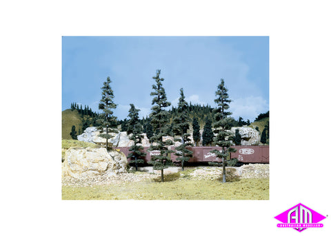 TK23 - Realistic Tree Kit - Pine Trees 5pc (15.2cm - 22.8cm)