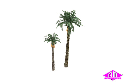 Ground Up - Palm Trees Brass 55mm & 80mm (2pc)