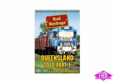 Rail Heritage - Queensland 2010 Part 1 (DVD)