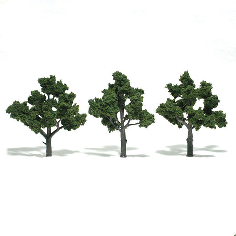 TR1510 - Trees Medium Green 3pk (10.1cm - 12.7cm)
