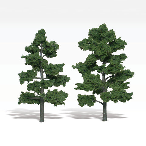 TR1516 - Trees Medium Green 2pk (15.2cm - 17.7cm)