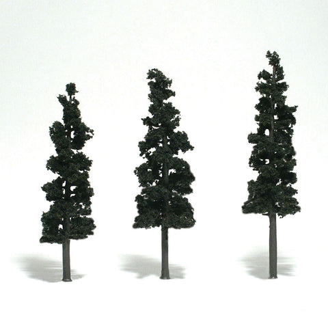 TR1562 - Trees - Conifer Green 3pk (15.2cm-17.7cm)