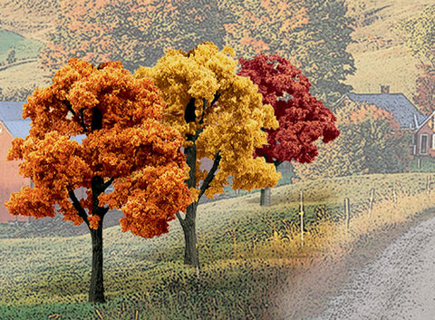 TR1577 - Trees - Fall Colours Deciduous 14pc (7.62cm-12.7cm)