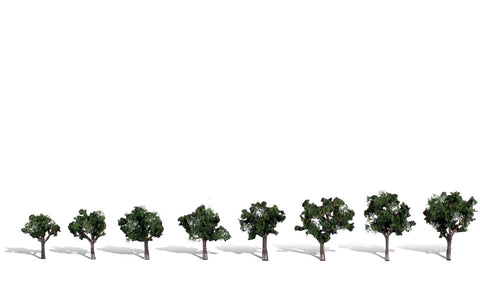 TR3547 - Trees - Cool Shade 8pc (1.9cm-3.17cm)
