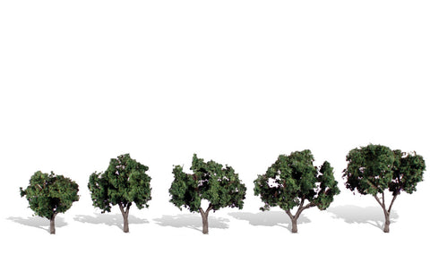 TR3548 - Trees - Cool Shade 5pc (3.17cm-5.08cm)