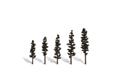 TR3560 - Trees - Standing Timber 5pc (6.35cm-10.1cm)