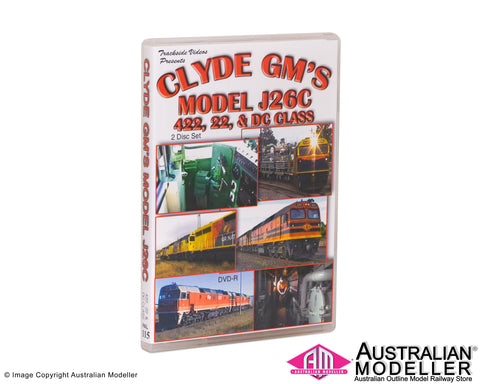 Trackside Videos - TRV115 - Clyde GM J26C - 422, 22 & DC Class (DVD)
