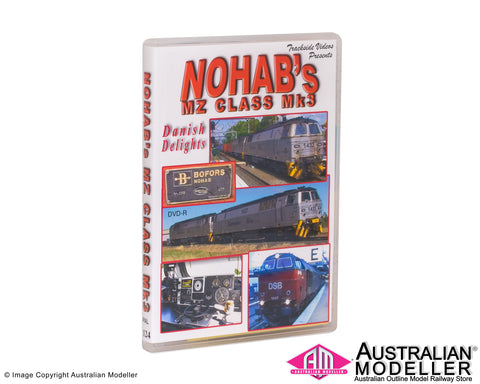 Trackside Videos - TRV124 - NOHAB MZ Class (DVD)