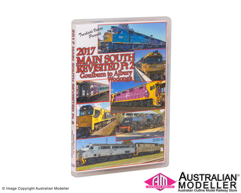 Trackside Videos - TRV144 - Main South Revisited 2017 Pt.2 - Goulburn to Albury (DVD)