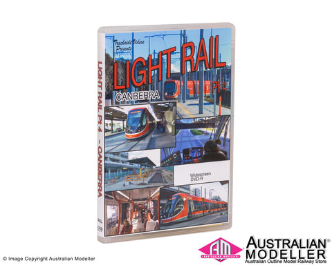 Trackside Videos - TRV159 - Light Rail Pt.4 - Canberra (DVD)
