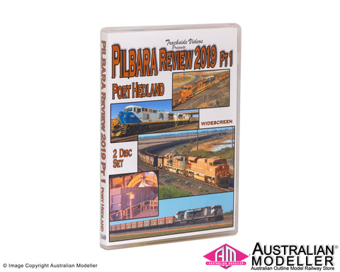 Trackside Videos - TRV160 - Pilbara Review 2019 Port Hedland (DVD)