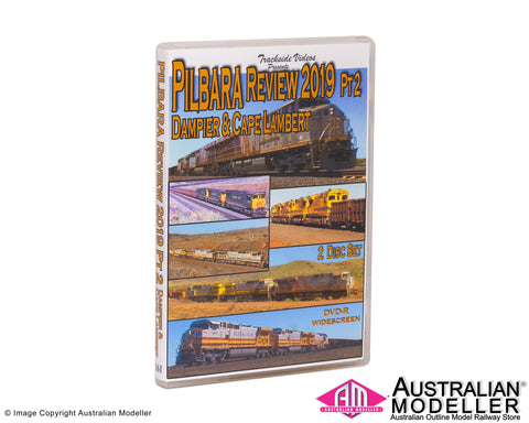 Trackside Videos - TRV161 - Pilbara Review 2019 Dampier & Cape Lambert (DVD)