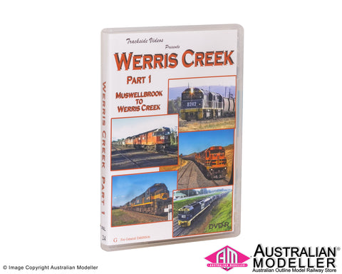 Trackside Videos - TRV24 - Werris Creek Part 1 - Muswellbrook to Werris Creek (DVD)
