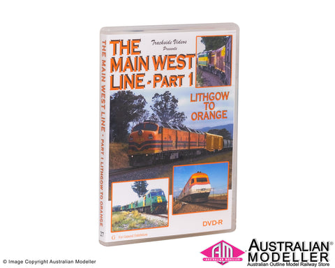 Trackside Videos - TRV27 - Main West Line Pt.1 - Lithgow to Orange (DVD)