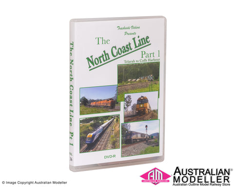 Trackside Videos - TRV36 - North Coast Line Pt.1 - Newcastle to Coffs Harbour (DVD)