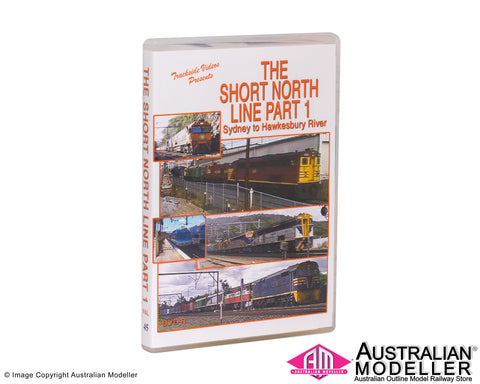 Trackside Videos - TRV45 - The Short North Line Pt.1 - Sydney to Hawkesbury River (DVD)