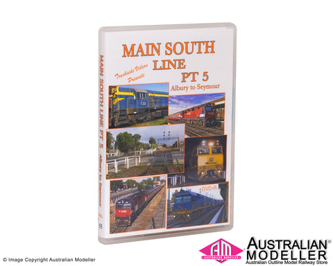 Trackside Videos - TRV55 - Main South Line Pt.5 - Albury to Seymour (DVD)