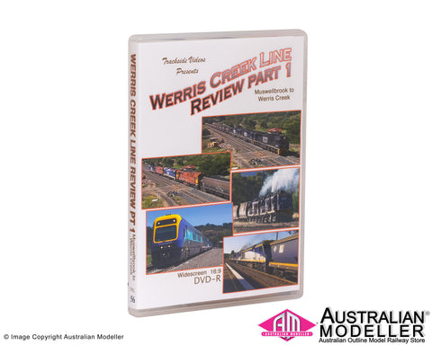 Trackside Videos - TRV56 - Werris Creek Line Review Pt.1 - Muswellbrook to WC (DVD)