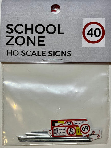 The Train Girl - TTG005 - School Zone Pack (HO Scale)