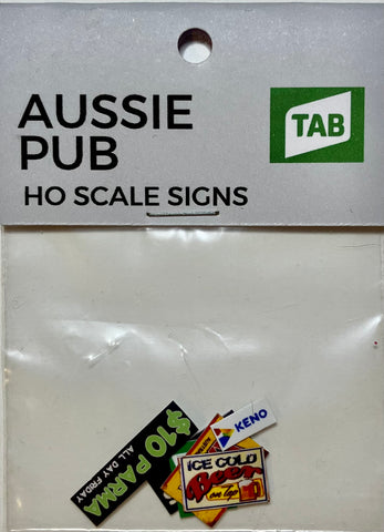 The Train Girl - TTG015 - Aussie Advertising “Pub” 6pk (HO Scale)