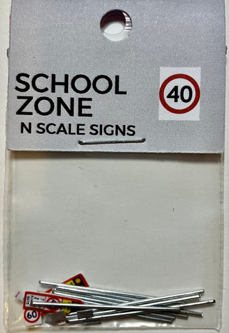 The Train Girl - TTG024 - School Zone Pack (N Scale)