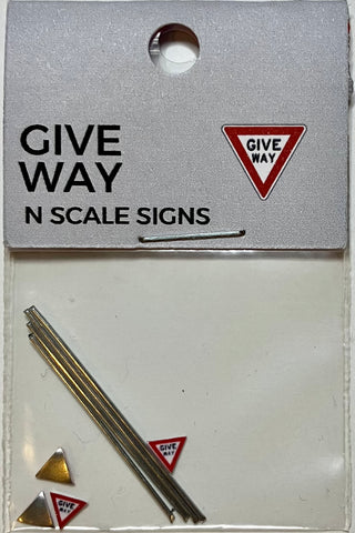 The Train Girl - TTG027 - Give Way 4pk (N Scale)