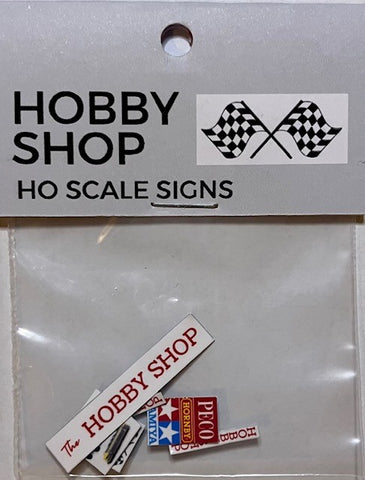 The Train Girl - TTG046 - Aussie Advertising "Hobby Shop" 6pk (HO Scale)