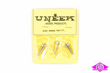 Uneek - UN-530 - Mileage Post - 6pc (HO Scale)