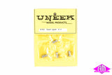 Uneek - UN-593 - Dwarf Signal - 4pc (HO Scale)