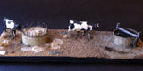 Uneek - UN-660 - Cow Feeder & Water Tank (HO Scale)