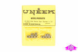 Uneek - UN-810 - Old Worn Car Tyres - 12pc (HO Scale)