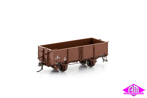 IZ Open Wagon 1955-1960 Era, VR Brown, 6 Car Pack VFW-84